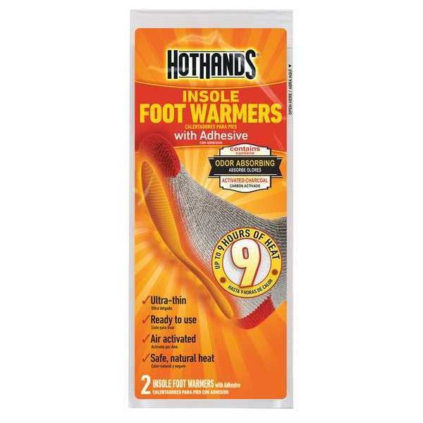 Hothands Foot Warmer, 7-3/4 in. x 2-3/4 in., PR - HFINSPDQ