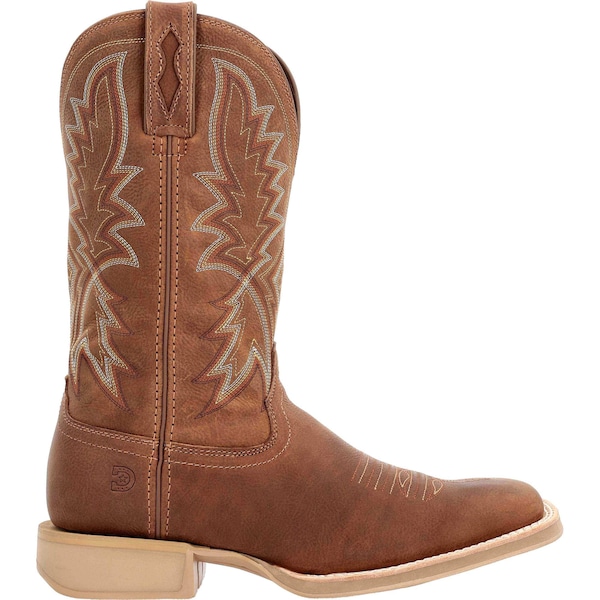 Durango Men's Western Boot, 13 W, Leather, 12 in H, Brown - DDB0359