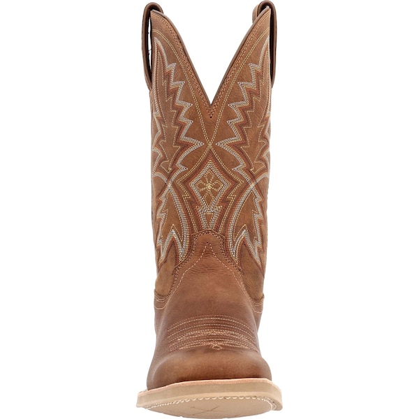 Durango Men's Western Boot, 13 W, Leather, 12 in H, Brown - DDB0359