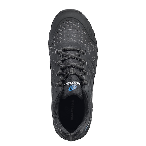 Nautilus Safety Footwear Men Aluminum Toe Size 8 STRATUS AT, MENS PR, Black, 8, Medium - N1911-8M