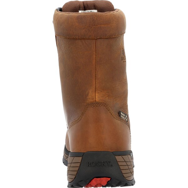 Rocky TreadFlex, Men's Work Boot, 10.5 W, 8 in Height, Crazy Horse - RKK0499