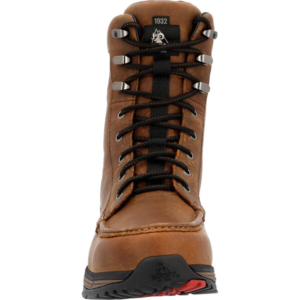Rocky TreadFlex, Men's Work Boot, 10.5 W, 8 in Height, Crazy Horse - RKK0499