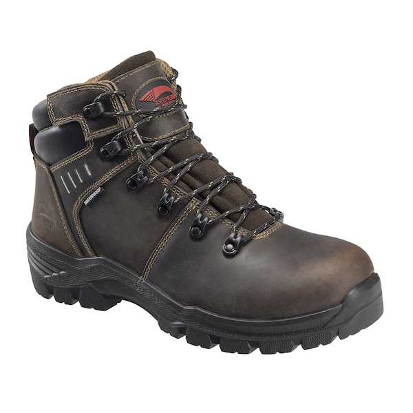 Avenger Safety Footwear Men's Carbon Nano-Fiber Toe FOUNDATION CN PR, MENS PR, Brown, 11, Medium, A7401 - A7401-11M