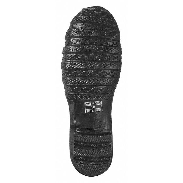 Zoro Select Men's 16" Height, Tall Rubber Boots, Steel Toe, Black, 12 (Formerly Talon Trax) - 4T284