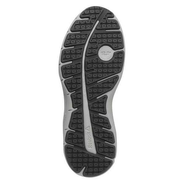 Reebok Men's Athletic Shoe, Steel Toe, Leather Upper, Rubber Outsole, Lace Up, Navy, 9 M - RB3502