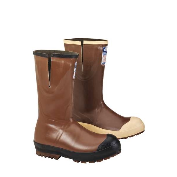 Honeywell Servus Men's Knee Boots, 8 Steel Toe, 16" H, Brown, 22234 - 22234/8