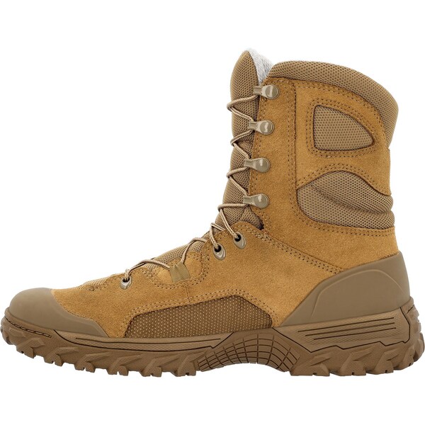 Rocky Mountain Combat Waterproof Military Boot, Coyote Brown, Size 7.5 W - RKC180