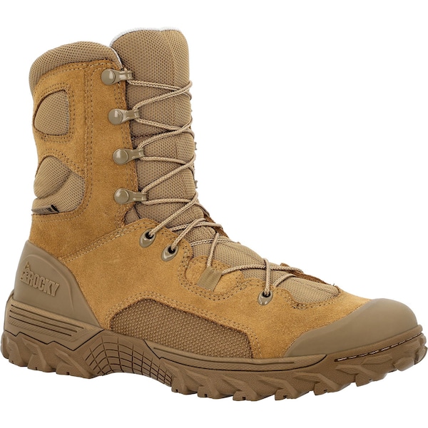 Rocky Mountain Combat Waterproof Military Boot, Coyote Brown, Size 7.5 W - RKC180