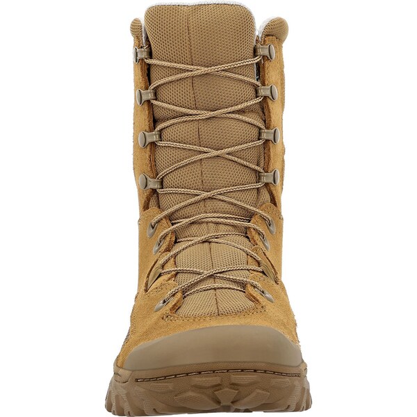 Rocky Mountain Combat Waterproof Military Boot, Coyote Brown, Size 7.5 W - RKC180