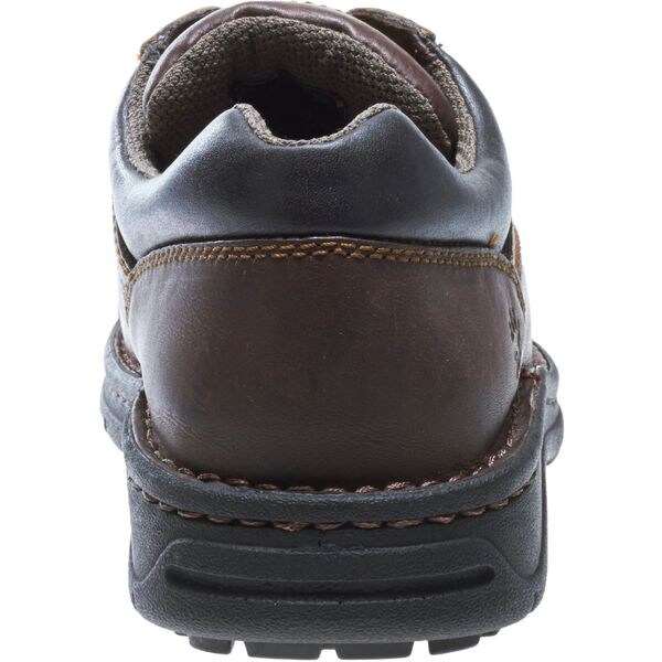 Wolverine Men's Oxford Shoe, Steel Toe, Leather Upper, Polyurethane Outsole, Lace Up, Brown, 8 1/2 M - W04373