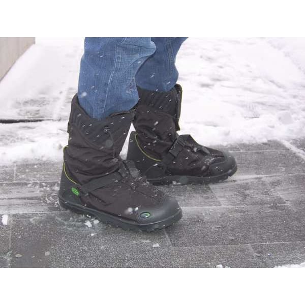 Neos Overshoe Men's Overboot, 2XL D, Nylon, 11" Height, Black - EXPG/XXL