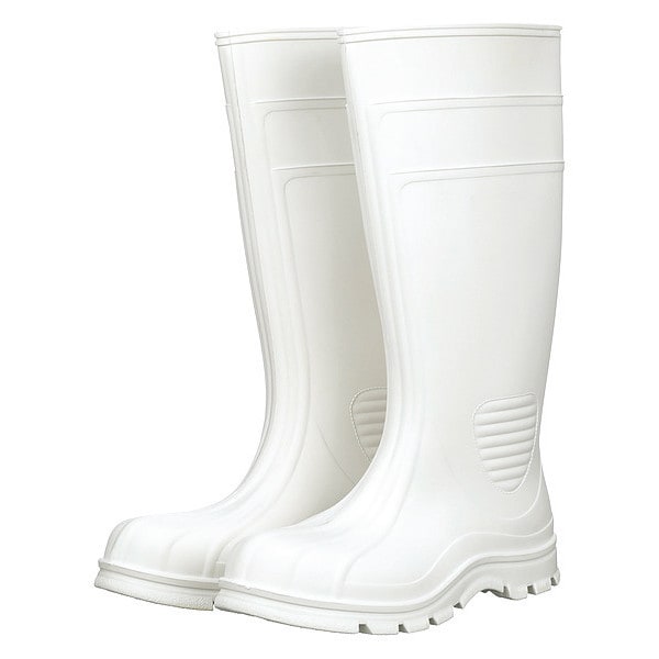 Zoro Select Men's Talon Trax Tall Rubber Boots, Steel Toe, 15" Height, White, 9 (Formerly Talon Trax) - 45DZ26