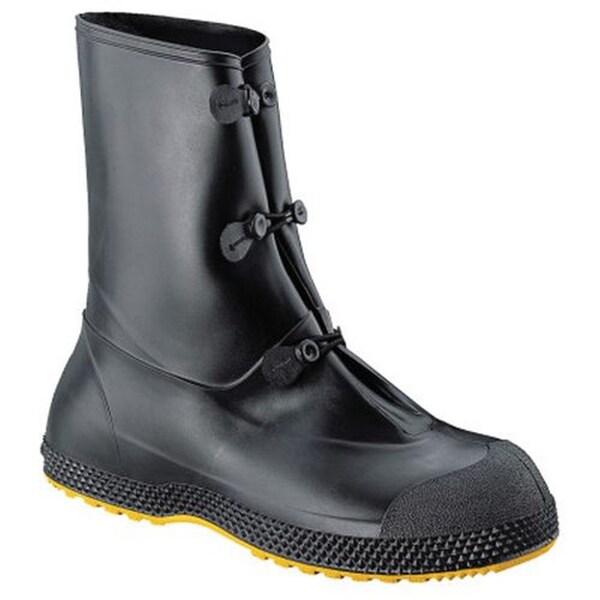 Honeywell 11001-BLM-MED SF Mid Overboots, Size Medium, 12in H, PVC, Black - 11001-BLM-MED-HONEYWELL