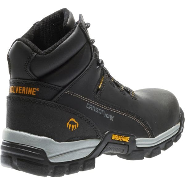 Wolverine W10304, Men's 6 in Composite Toe 6-Inch Work Boot, Black, 8 1/2, M, W10304 - W10304