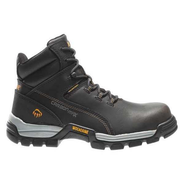 Wolverine W10304, Men's 6 in Composite Toe 6-Inch Work Boot, Black, 8 1/2, M, W10304 - W10304