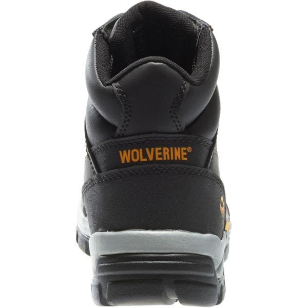 Wolverine W10304, Men's 6 in Composite Toe 6-Inch Work Boot, Black, 8 1/2, M, W10304 - W10304