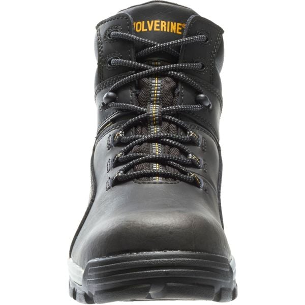 Wolverine W10304, Men's 6 in Composite Toe 6-Inch Work Boot, Black, 8 1/2, M, W10304 - W10304