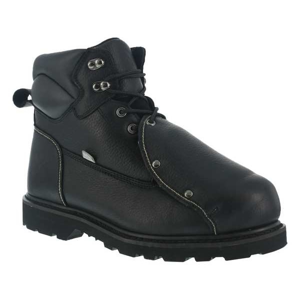Iron Age Men's 6-Inch Work Boot, 10 M, Steel Toe, 6 in H, Black, IA5016 - IA5016