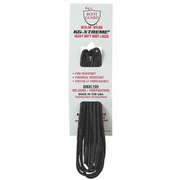 Kgs Boot Guard Shoe Laces, 54" L, Kevlar(R), Bl, PR - 254