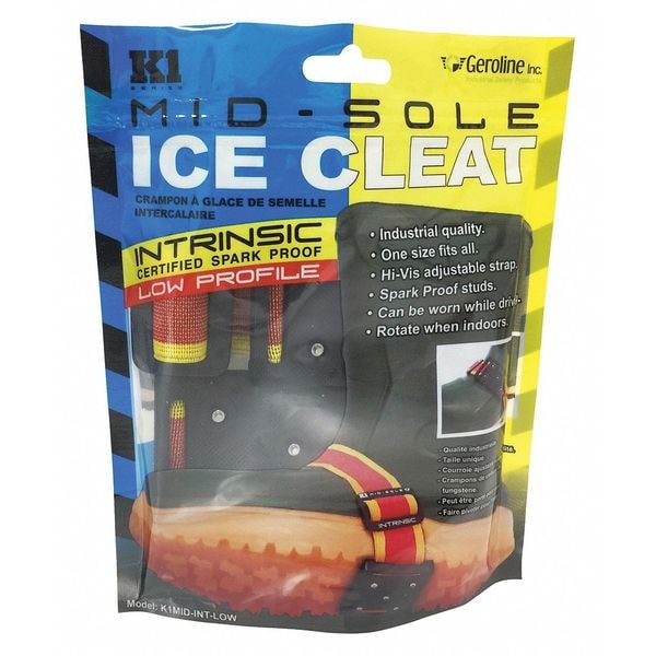 K1 Series Mid-Sole Ice Cleat, Low P., Intrinsic, PR - V8770260-O/S