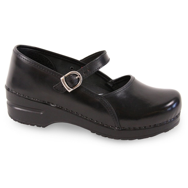 Sanita CLARE Women's Mary-Jane Clog in Black, Size 8.5-9, PR - 477953-002-40