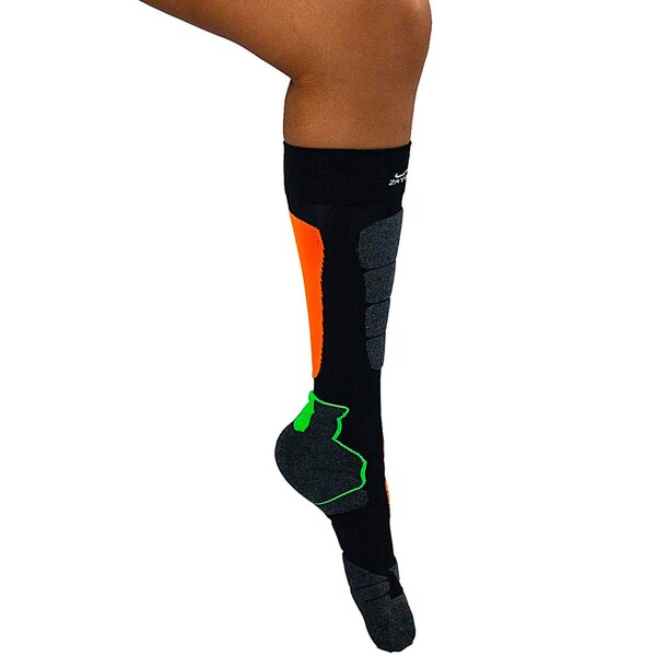 Zayaan Health Sports Pro Compression Socks, Black, PR - BLZH-CSSP-V-1BK
