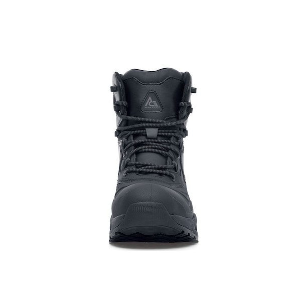 Shoes For Crews Fargo II, Men's 8 Medium, Leather, Black - 62116