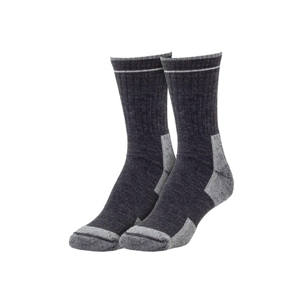 Railroad Sock Outdoor Wool Micro Crew Socks, Size 5-10 W/4-7.5 M, Assorted Colors, 2PK - OD 292 MC