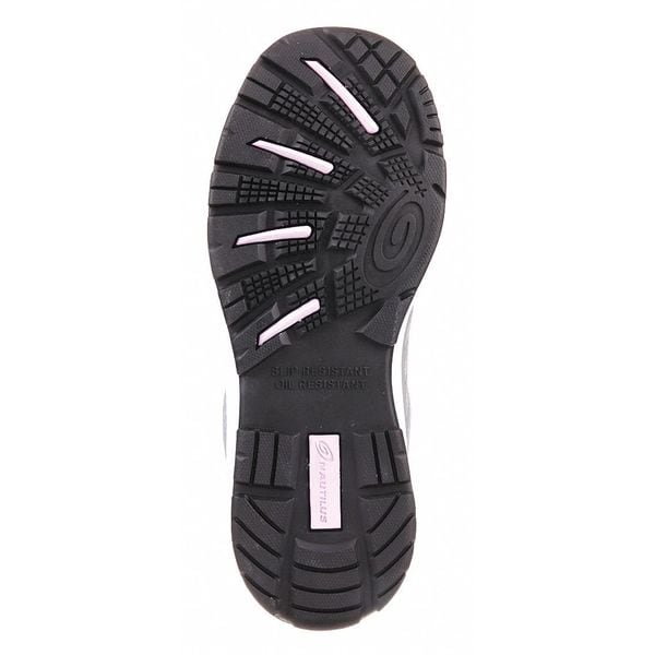 Nautilus Safety Footwear Women's Athletic Work Shoe, 11, Composite Toe, 3 in H, Gray, N2489 - N2489