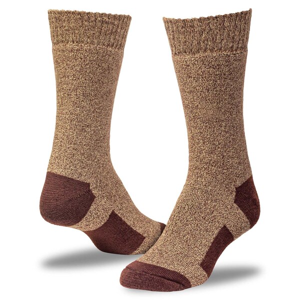 Railroad Sock The Twisted Sister Women's Outdoor Crew Socks, Size 5-10, Brown, 1PR - 684 TS BR