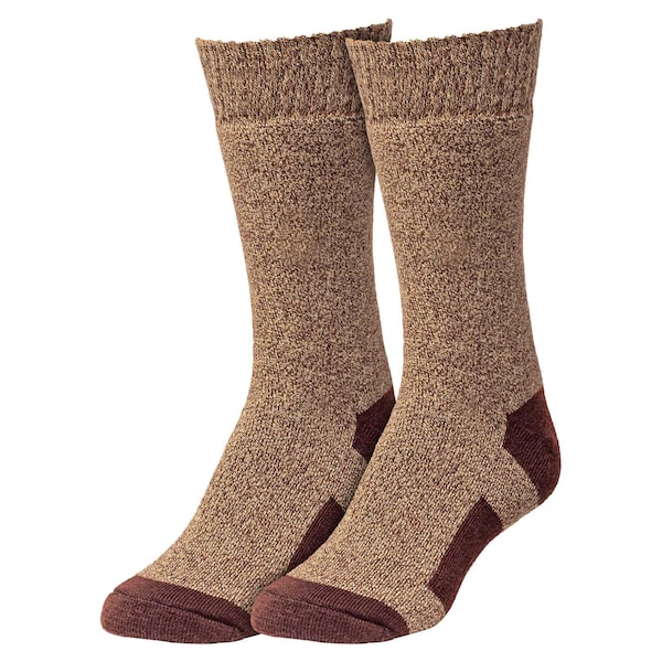 Railroad Sock The Twisted Sister Women's Outdoor Crew Socks, Size 5-10, Brown, 1PR - 684 TS BR