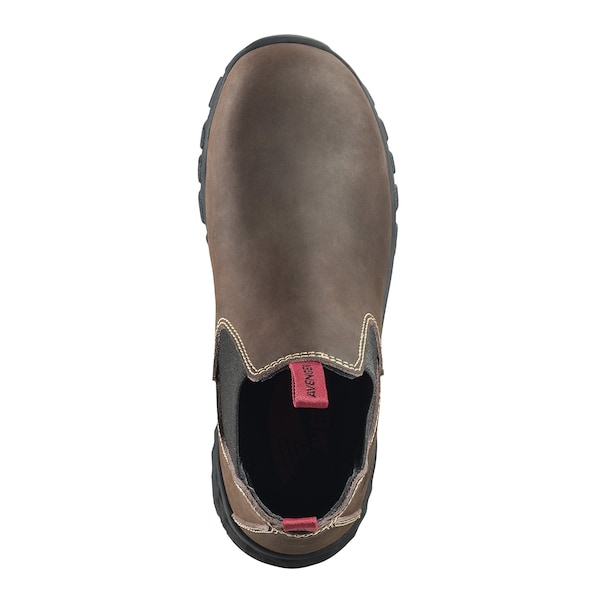 Avenger Safety Footwear Women Aluminum Toe FLIGHT ROMEO AT, WOMENS PR, Brown, 7, Medium - A7160-7M