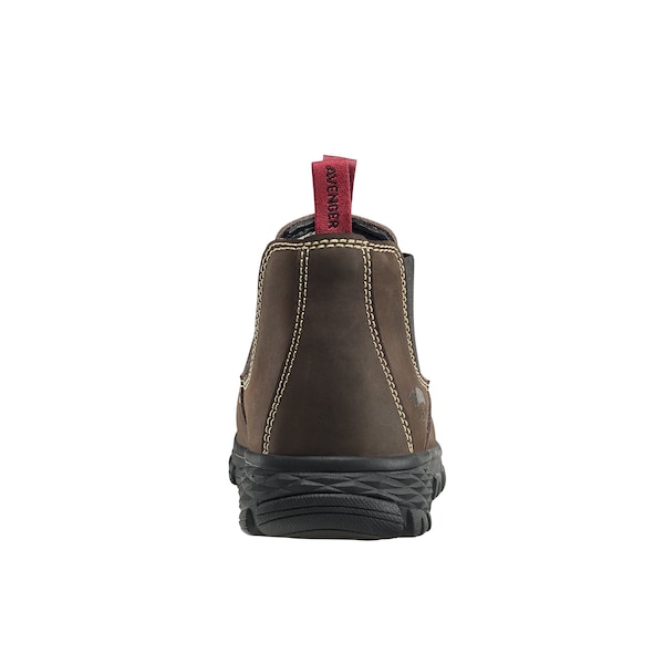 Avenger Safety Footwear Women Aluminum Toe FLIGHT ROMEO AT, WOMENS PR, Brown, 7, Medium - A7160-7M