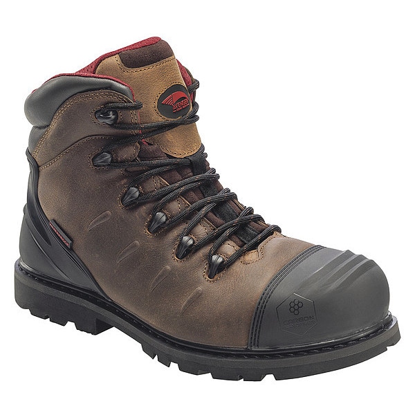 Avenger Safety Footwear Hammer, Men's Composite Toe Leather Composite Toe Boots, Brown, 8, W, A7546 - A7546