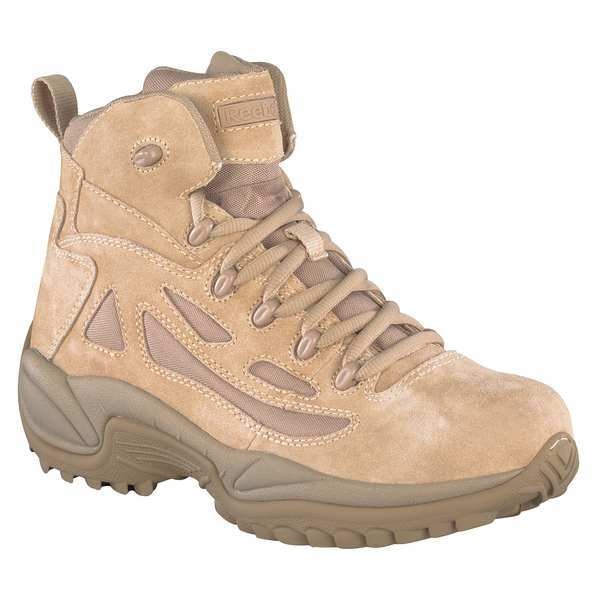 Reebok Military Boots, 12M, 6in, Tan, PR - RB8695