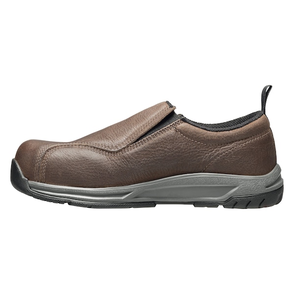 Nautilus Safety Footwear Men Carbon Nano-Fiber Toe Size 11.5 SLIP-ON CN PR, MENS PR, Brown, 11.5, X Wide - N1657-11.54E