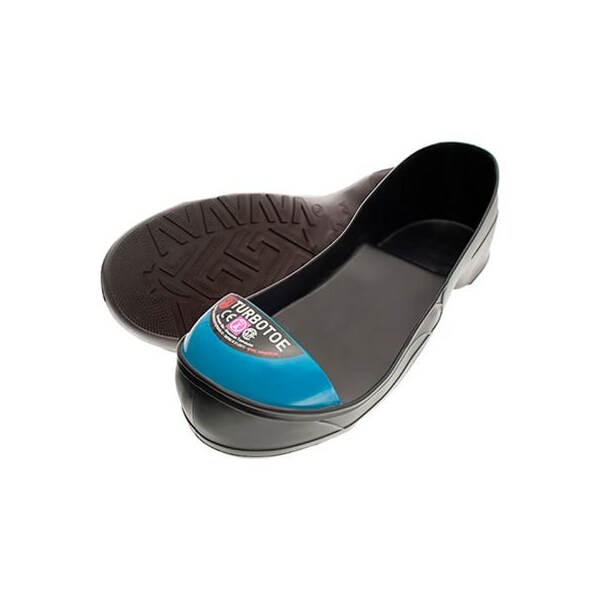 Impacto Impacto TURBOTOE Steel Toe Cap Overshoe XL 12-13, Flexible & Pliable PVC, Antislip Sole, Waterproof - TTUXL