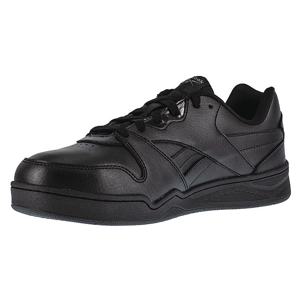 Reebok Women's Athletic Shoe, Composite Toe, Leather Upper, Rubber Outsole, Lace Up, Black, 11 W - RB160