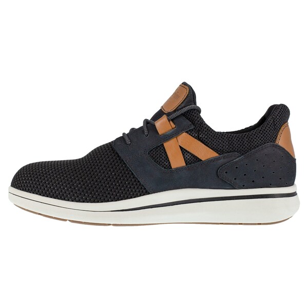 Florsheim Mens Black Steel Toe Casual Work Oxf, Black, 11.5D 12 - FS2472