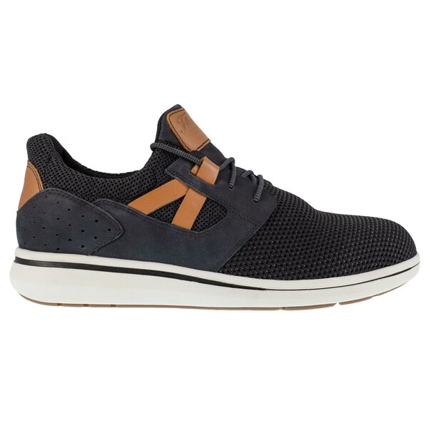 Florsheim Mens Black Steel Toe Casual Work Oxf, Black, 11.5D 12 - FS2472