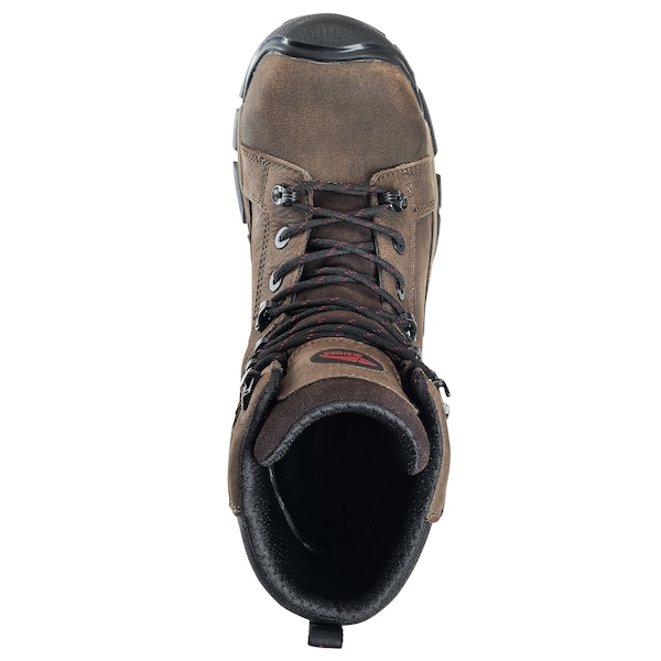 Avenger Safety Footwear Men's Aluminum Toe RIPSAW 8" AT, MENS PR, Brown, 10, Medium, A7333 - A7333-10M