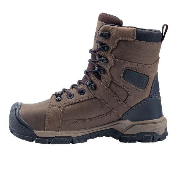 Avenger Safety Footwear Men's Aluminum Toe RIPSAW 8" AT, MENS PR, Brown, 10, Medium, A7333 - A7333-10M