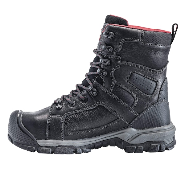 Avenger Safety Footwear Men's Aluminum Toe RIPSAW 8" AT, MENS PR, Black, 13, Wide, A7335 - A7335-13W