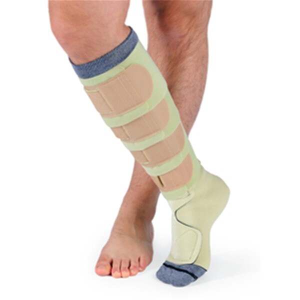 Sigvaris -1111-BKR 30-40 mmHg Comprefit Below Knee-Edema Reduction - Beige, Small Regular - SIGVARIS-1111-BKR
