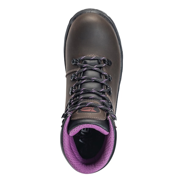 Avenger Safety Footwear Women Soft Toe BUILDER SOFT TOE PR, WOMENS PR, Brown, 9, Wide - A8675-9W