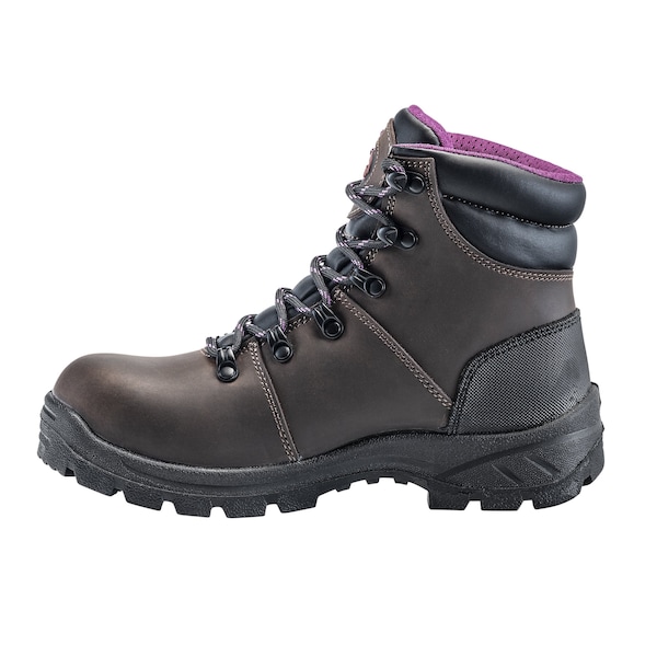 Avenger Safety Footwear Women Soft Toe BUILDER SOFT TOE PR, WOMENS PR, Brown, 9, Wide - A8675-9W