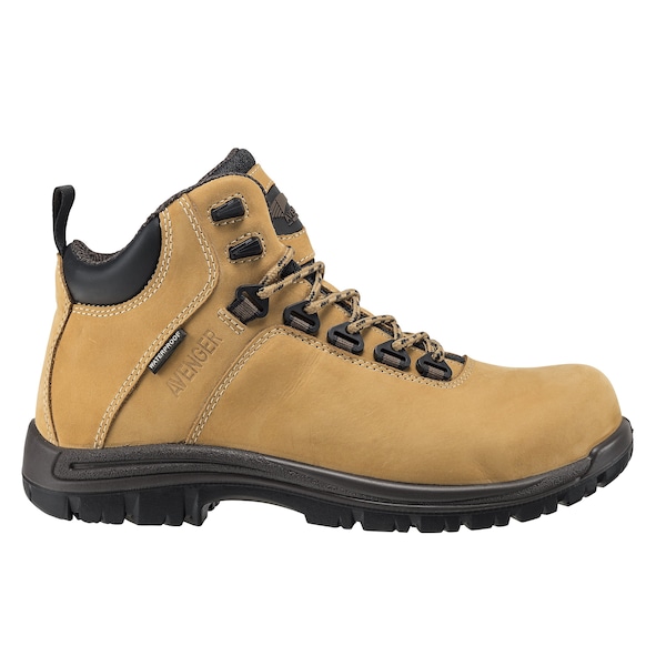 Avenger Safety Footwear Men Composite Toe BREAKER CT, MENS PR, Wheat, 10, Wide - A7283-10W