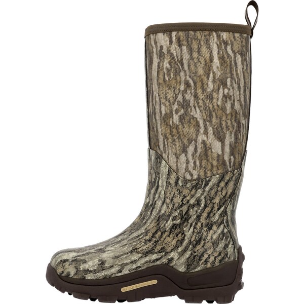 Muck Boot Co Men's Pull On Boot, Plain Toe Toe, 17 in Height, Mossy Oak Bottom Land, 14 - MWTPBTM2