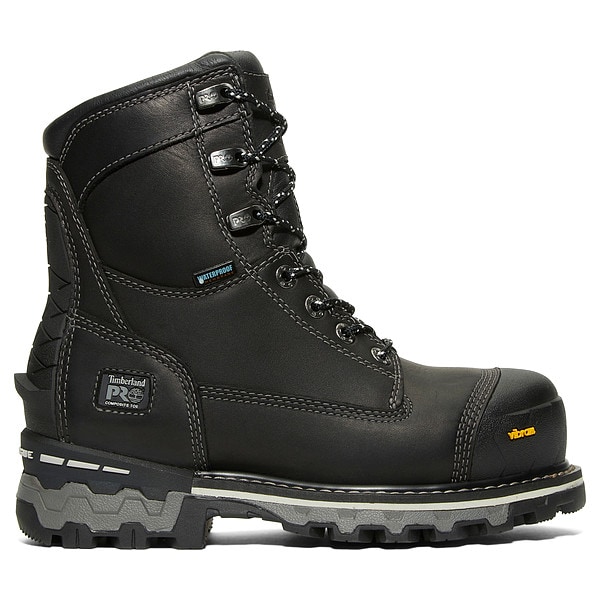 Timberland Pro Women's 8-Inch Work Boot, 9 W, Black, TB1A5R7K001 - TB1A5R7K001