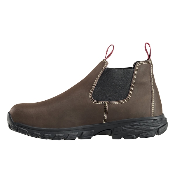 Avenger Safety Footwear Men Aluminum Toe FLIGHT ROMEO AT, MENS PR, Brown, 8, Wide - A7114-8W